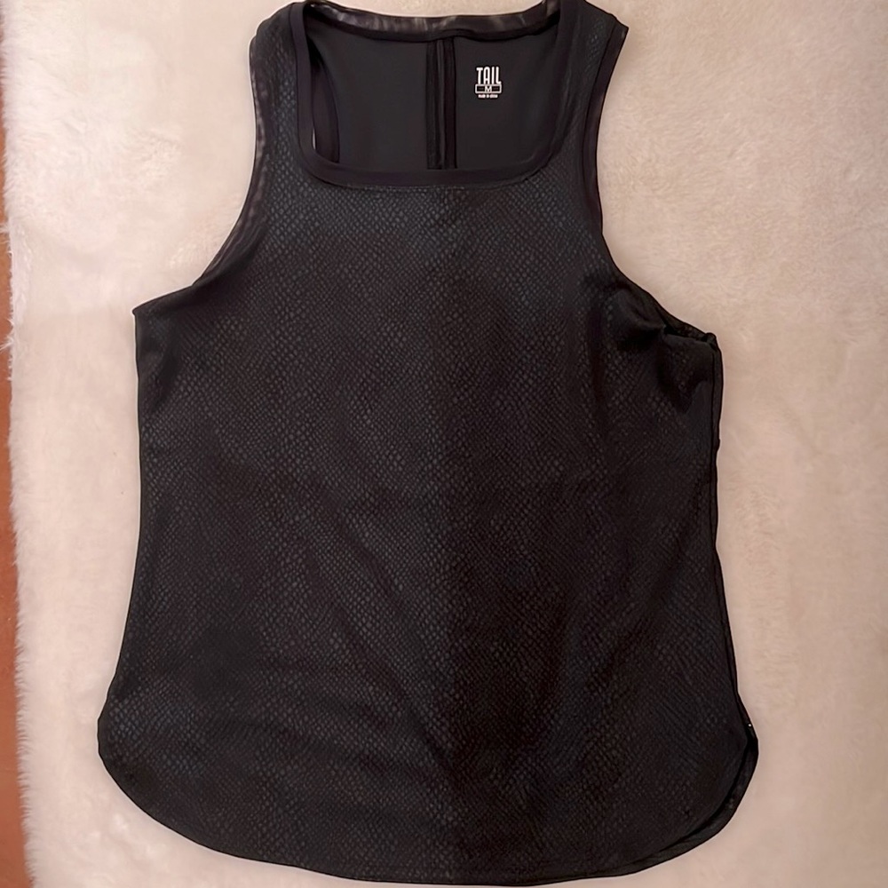 Black dressy tank top